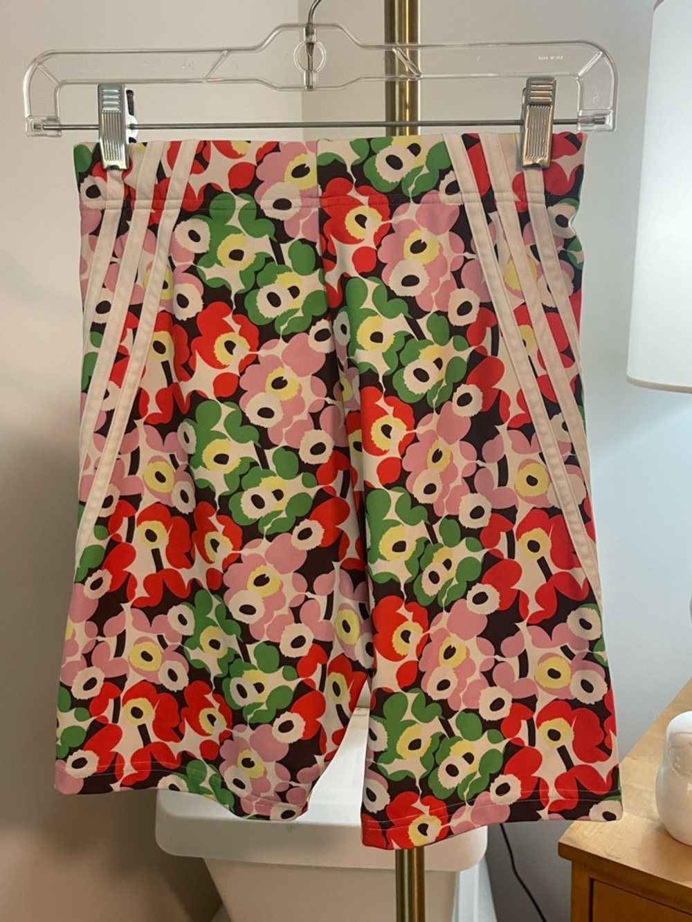 Adidas & Marimekko flower Cycling Shorts Small - Picture 4 of 8